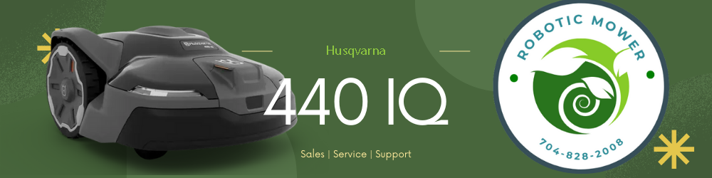 image shows husqvarna 440 iq mower